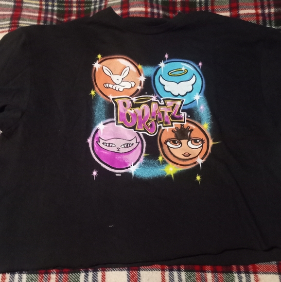 BRATZ Cropped T-shirt, Large - Picture 2 of 2